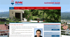 Desktop Screenshot of maier-remax.de